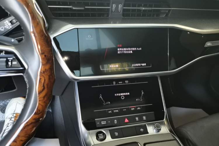Used Audi A6L 2022 45 TFSI Prestige Dynamic Edition Audio And AC Panel