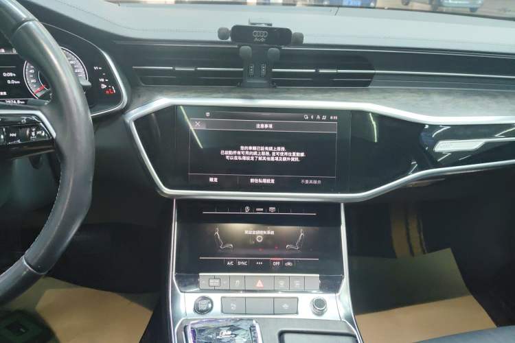 Used Audi A6L 2022 45 TFSI Prestige Elegant Edition Audio And AC Panel