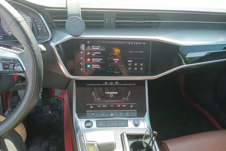 Used Audi A6L 2022 45 TFSI quattro Prestige Elegant Edition Audio And AC Panel