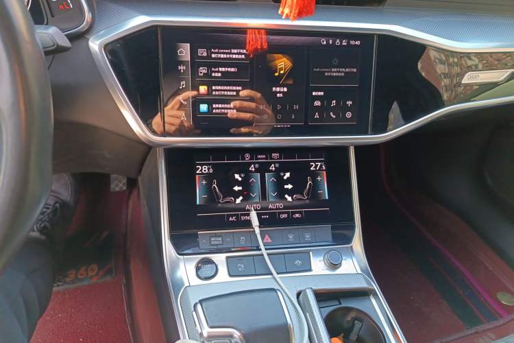 Used Audi A6L 2022 45 TFSI Prestige Dynamic Edition Audio And AC Panel