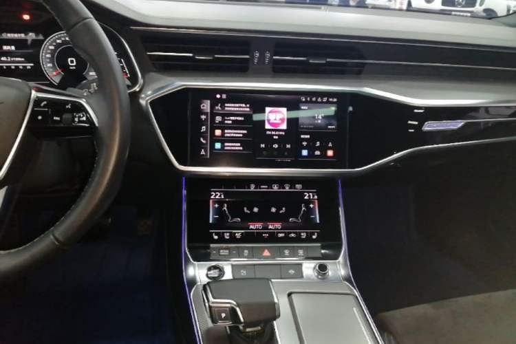 Used Audi A6L 2022 55 TFSI quattro Flagship Dynamic Model Audio And AC Panel