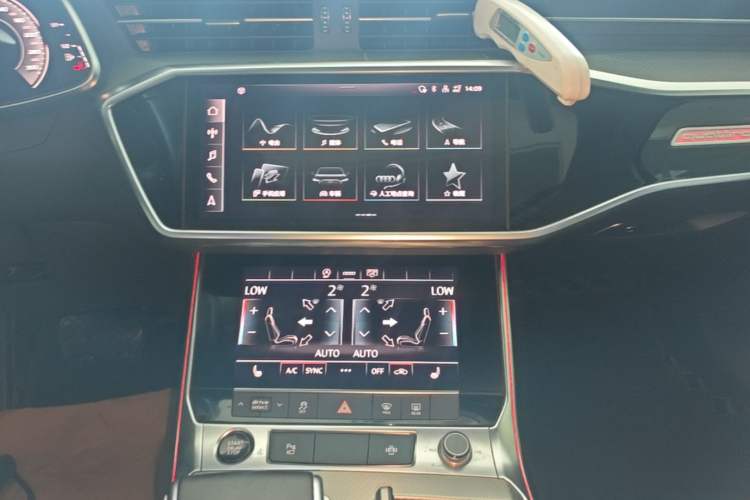 Used Audi A6L 2022 45 TFSI quattro Prestige Elegant Edition Audio And AC Panel