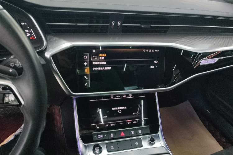 Used Audi A6L 2022 55 TFSI quattro Prestige Dynamic Edition Audio And AC Panel