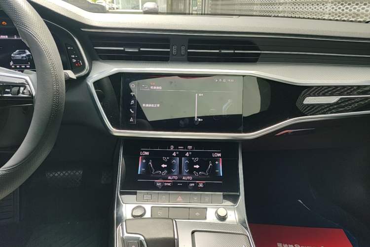 Used Audi A6L 2022 45 TFSI Prestige Dynamic Edition Audio And AC Panel