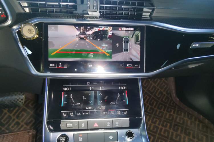 Used Audi A6L 2022 45 TFSI Prestige Dynamic Edition Audio And AC Panel