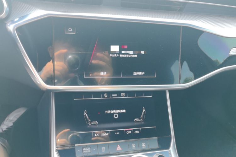 Used Audi A6L 2022 40 TFSI Luxury Dynamic Model Audio And AC Panel