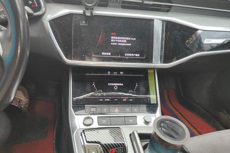 Used Audi A6L 2022 40 TFSI Luxury Dynamic Model Audio And AC Panel
