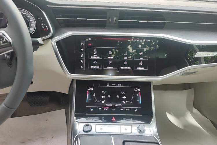Used Audi A6L 2022 55 TFSI quattro Prestige Elegant Edition Audio And AC Panel