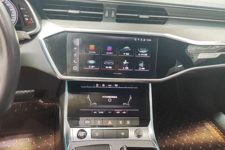Used Audi A6L 2022 45 TFSI Prestige Dynamic Edition Audio And AC Panel