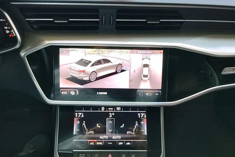Used Audi A6L 2022 40 TFSI Luxury Prestige Edition Audio And AC Panel