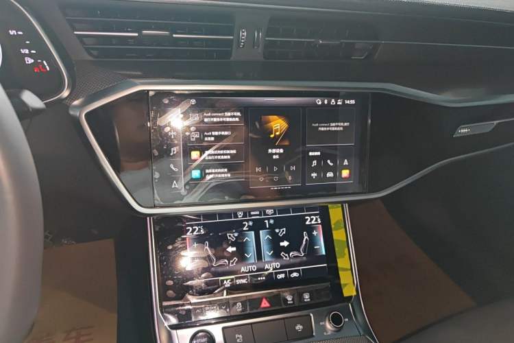Used Audi A6L 2022 45 TFSI Prestige Dynamic Edition Audio And AC Panel