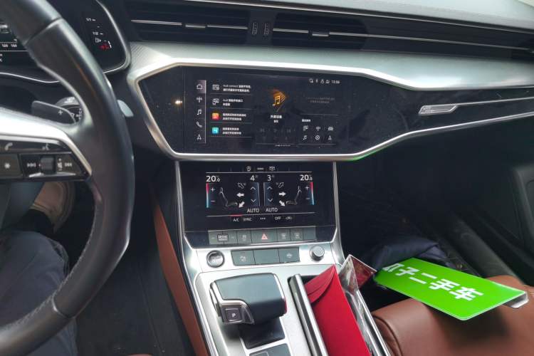 Used Audi A6L 2022 45 TFSI Prestige Elegant Edition Audio And AC Panel