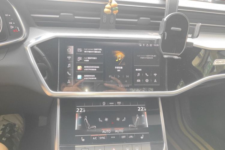 Used Audi A6L 2022 45 TFSI quattro Prestige Dynamic Edition Audio And AC Panel