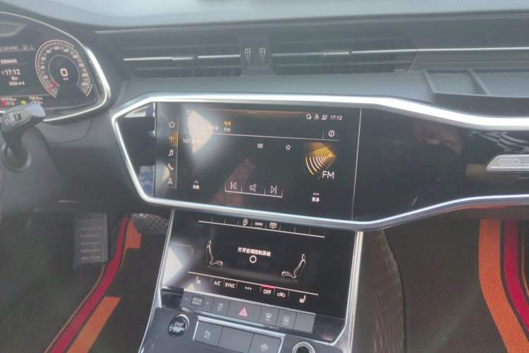 Used Audi A6L 2022 45 TFSI Prestige Dynamic Edition Audio And AC Panel