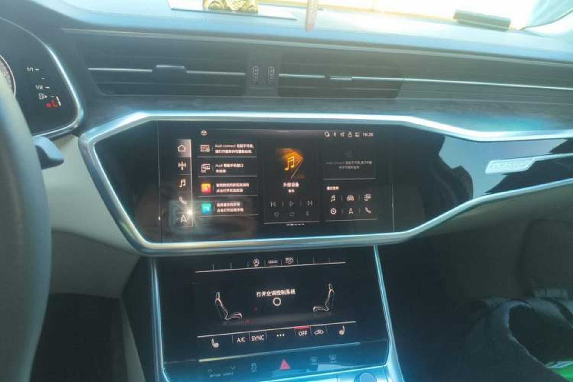 Used Audi A6L 2022 55 TFSI quattro Prestige Elegant Edition Audio And AC Panel