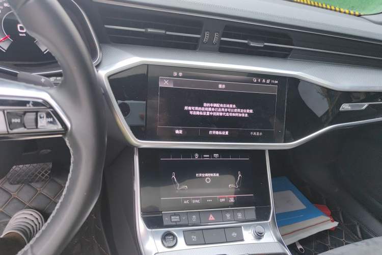 Used Audi A6L 2022 45 TFSI Prestige Dynamic Edition Audio And AC Panel