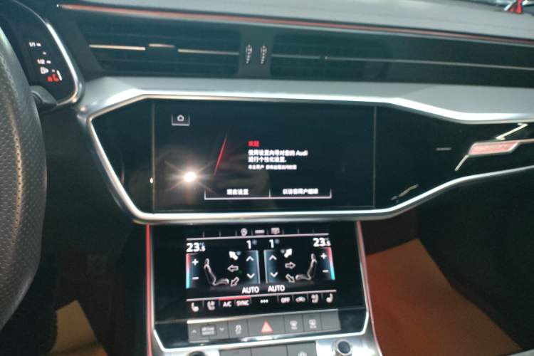 Used Audi A6L 2022 45 TFSI quattro Prestige Dynamic Edition Audio And AC Panel