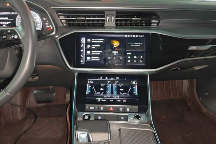 Used Audi A6L 2022 45 TFSI Prestige Dynamic Edition Audio And AC Panel