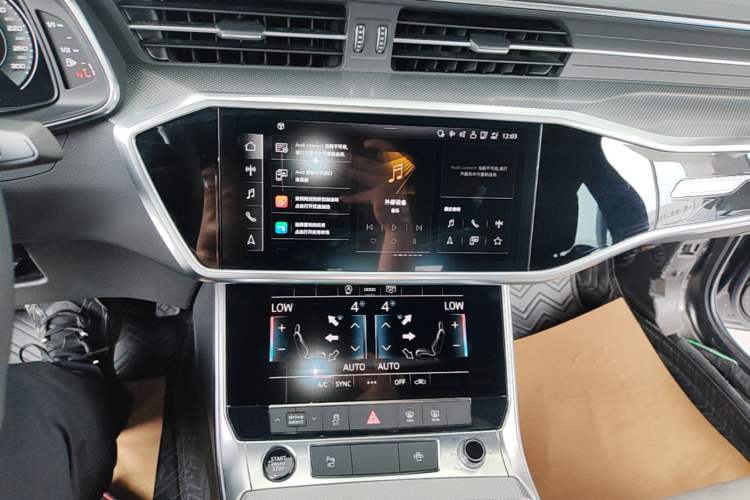 Used Audi A6L 2022 40 TFSI Luxury Dynamic Model Audio And AC Panel