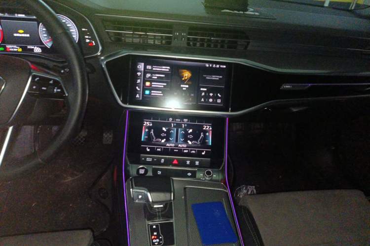 Used Audi A6L 2022 45 TFSI Prestige Dynamic Edition Audio And AC Panel