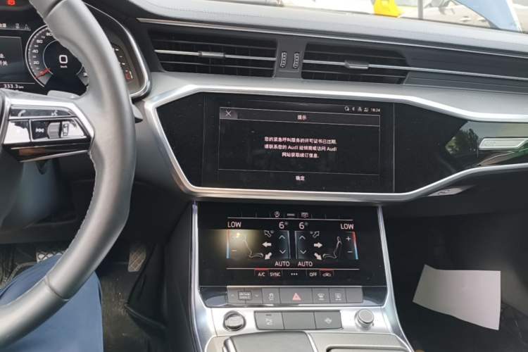 Used Audi A6L 2022 45 TFSI Prestige Elegant Edition Audio And AC Panel