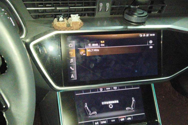 Used Audi A6L 2022 45 TFSI Prestige Dynamic Edition Audio And AC Panel
