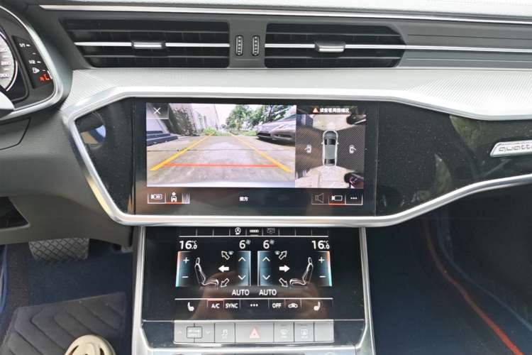 Used Audi A6L 2022 45 TFSI quattro Prestige Dynamic Edition Audio And AC Panel
