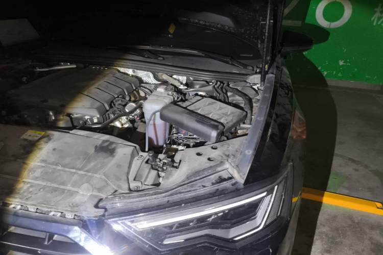 Used Audi A6L 2022 40 TFSI Luxury Dynamic Model Engine Bay Left