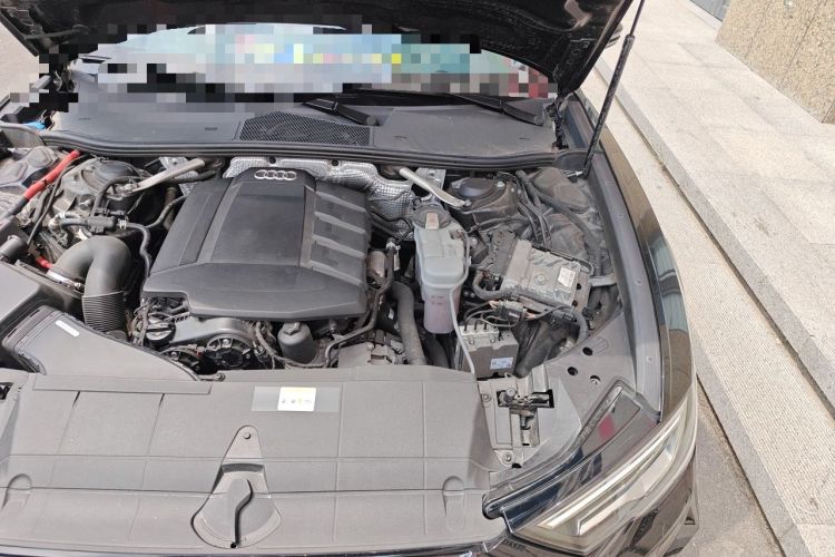 Used Audi A6L 2022 40 TFSI Luxury Dynamic Model Engine Bay Left