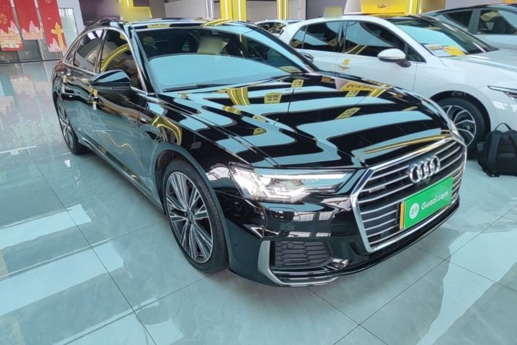 Used Audi A6L 2022 45 TFSI Prestige Dynamic Edition Front Right 45 Deg