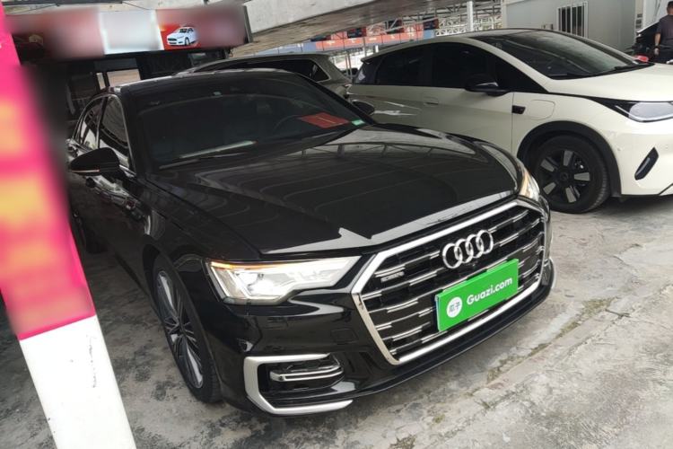 Used Audi A6L 2022 45 TFSI quattro Prestige Dynamic Edition Front Right 45 Deg