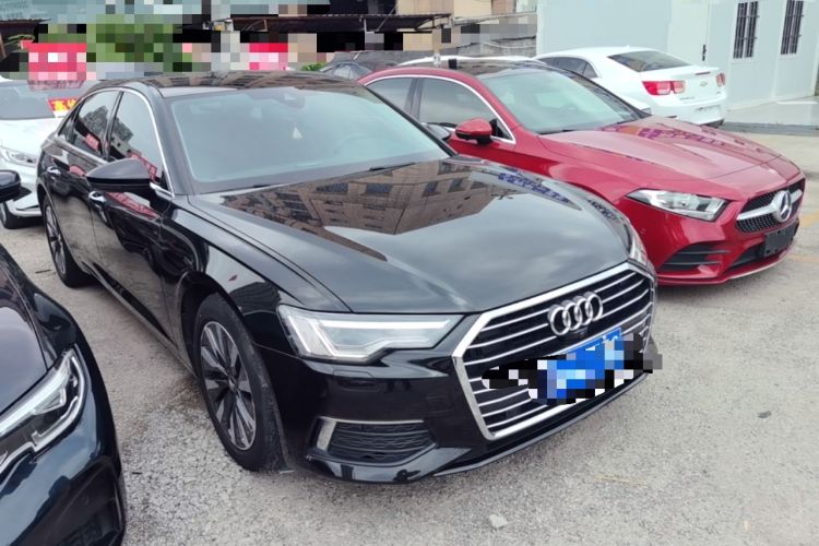 Used Audi A6L 2022 45 TFSI Prestige Elegant Edition Front Right 45 Deg