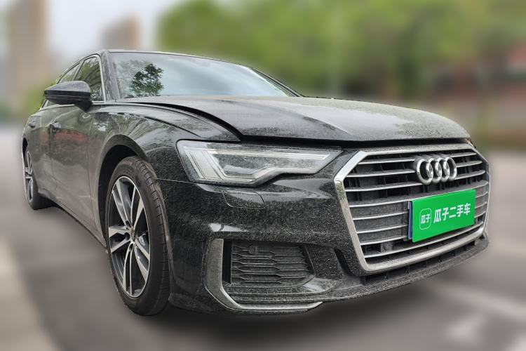 Used Audi A6L 2022 45 TFSI Prestige Dynamic Edition Front Right 45 Deg