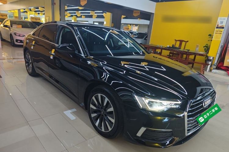 Used Audi A6L 2022 45 TFSI Prestige Elegant Edition Front Right 45 Deg