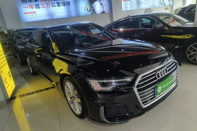 Used Audi A6L 2022 45 TFSI Prestige Dynamic Edition Front Right 45 Deg