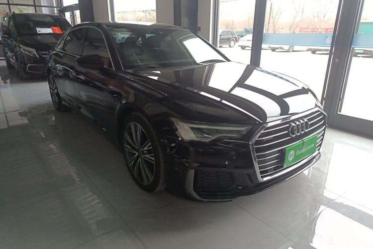 Used Audi A6L 2022 45 TFSI Prestige Dynamic Edition Front Right 45 Deg