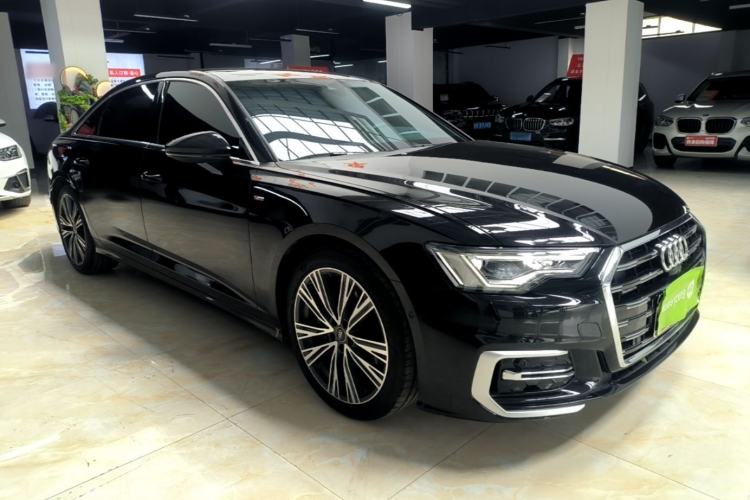 Used Audi A6L 2022 45 TFSI quattro Prestige Dynamic Edition Front Right 45 Deg