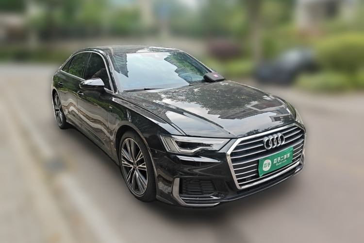 Used Audi A6L 2022 45 TFSI Prestige Dynamic Edition Front Right 45 Deg