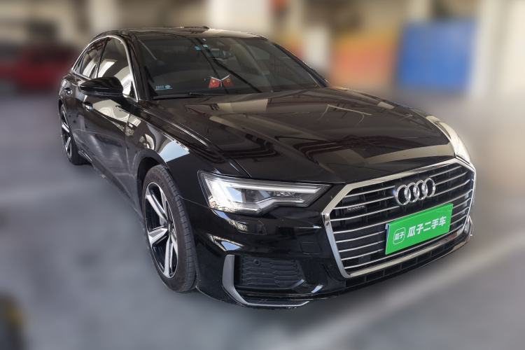 Used Audi A6L 2022 45 TFSI Prestige Dynamic Edition Front Right 45 Deg