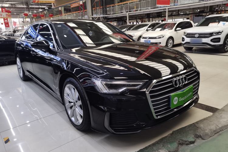 Used Audi A6L 2022 45 TFSI Prestige Dynamic Edition Front Right 45 Deg