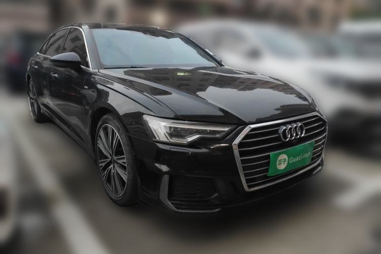 Used Audi A6L 2022 45 TFSI Prestige Dynamic Edition Front Right 45 Deg