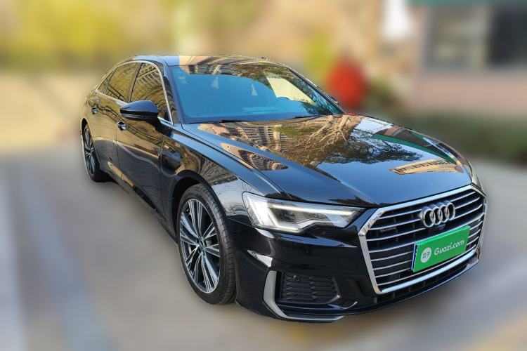Used Audi A6L 2022 45 TFSI quattro Prestige Dynamic Edition Front Right 45 Deg