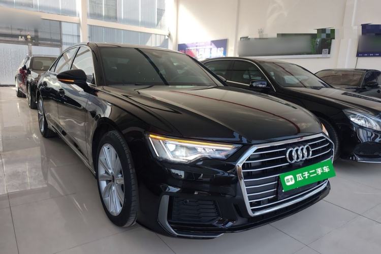 Used Audi A6L 2022 45 TFSI Prestige Dynamic Edition Front Right 45 Deg