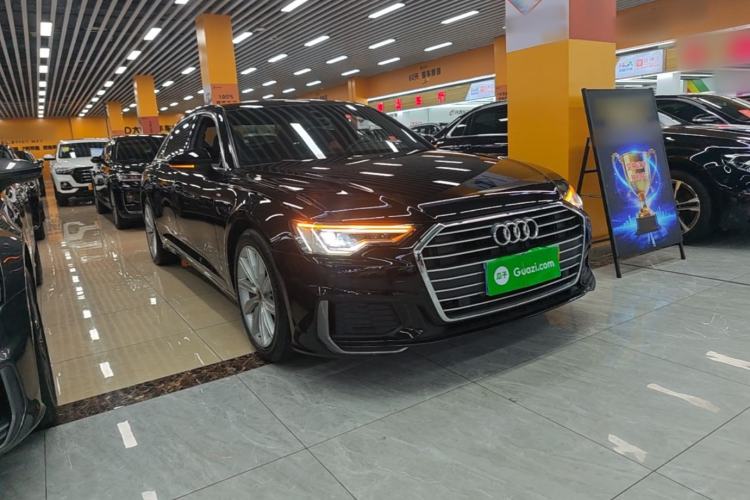 Used Audi A6L 2022 45 TFSI Prestige Dynamic Edition Front Right 45 Deg