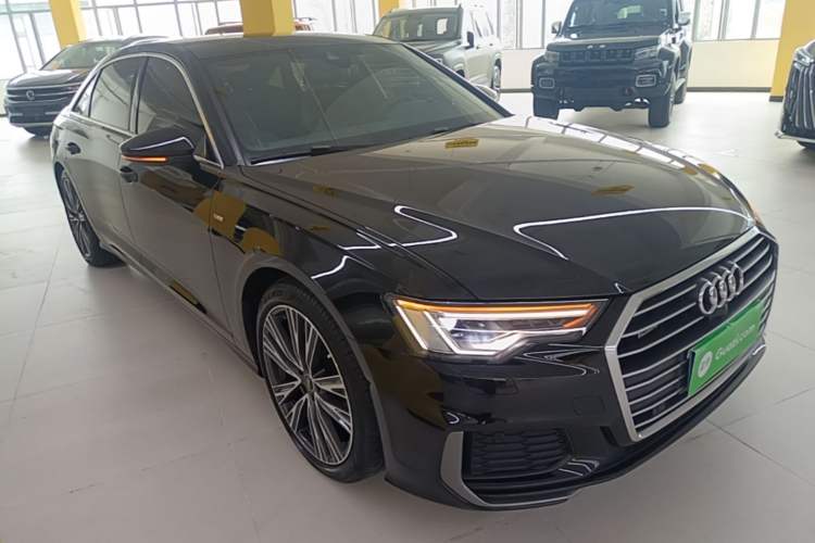 Used Audi A6L 2022 45 TFSI Prestige Dynamic Edition Front Right 45 Deg