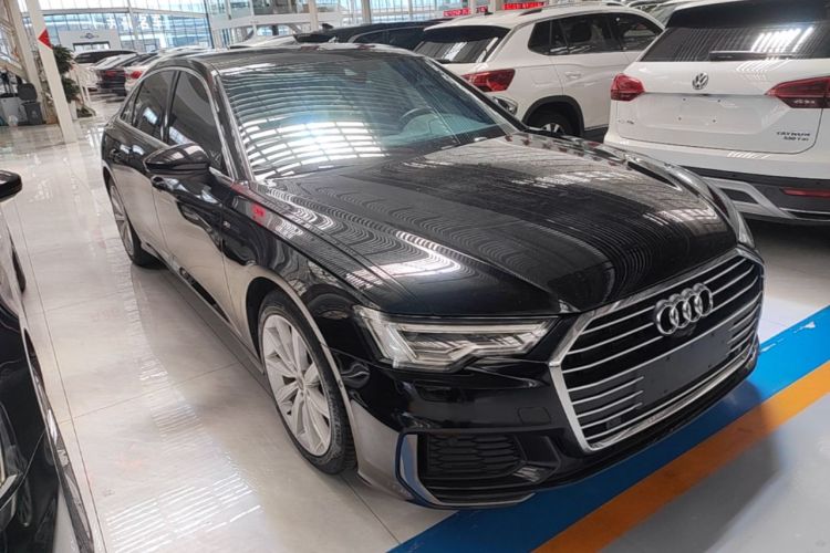 Used Audi A6L 2022 45 TFSI Prestige Dynamic Edition Front Right 45 Deg