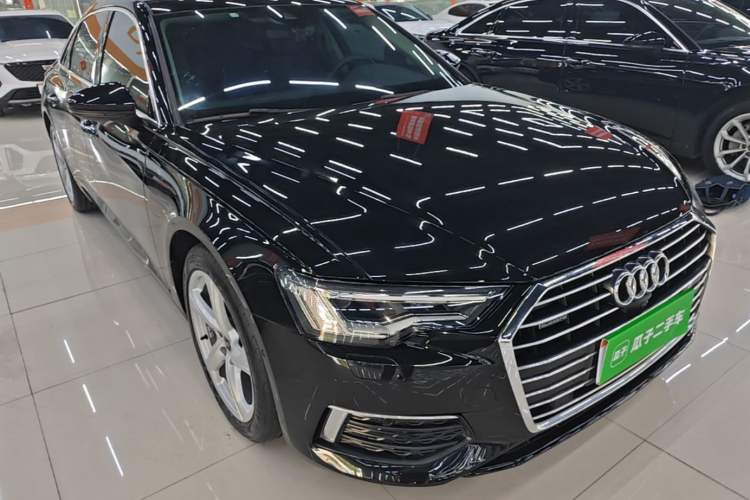 Used Audi A6L 2022 45 TFSI quattro Prestige Elegant Edition Front Right 45 Deg