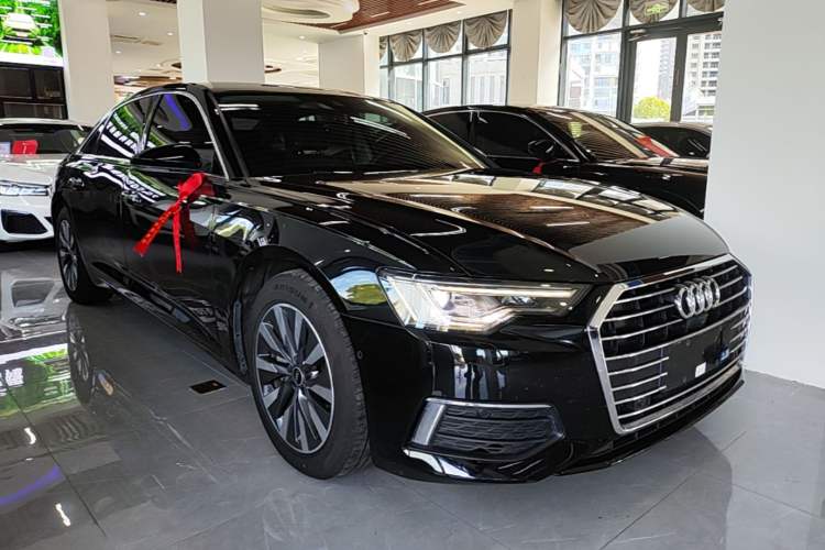 Used Audi A6L 2022 45 TFSI Prestige Elegant Edition Front Right 45 Deg