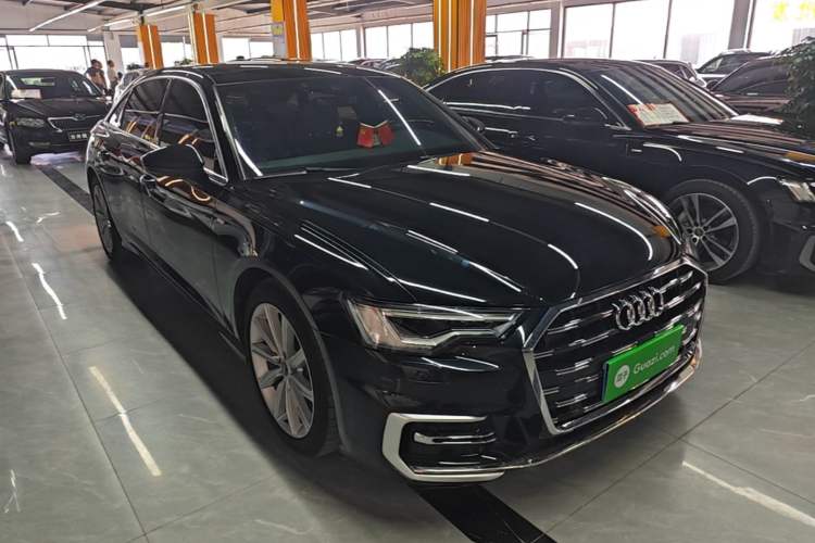 Used Audi A6L 2022 45 TFSI Prestige Dynamic Edition Front Right 45 Deg