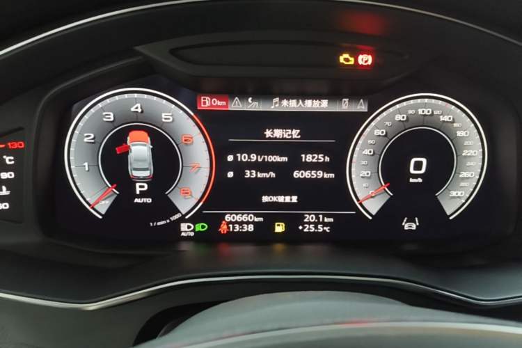 Used Audi A6L 2022 55 TFSI quattro Flagship Dynamic Model Instrument Cluster